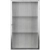 Ferm Living Skrinka Haze Reeded Glass, stainless steel Ferm Living Skrinka Haze Reeded Glass, stainless steel