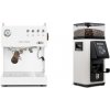 Ascaso Steel DUO PID, White&Wood + Rancilio STILE, white Ascaso Steel DUO PID, White&Wood + Rancilio STILE, white