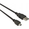 PremiumCord ku2m2a mini USB, A-B, 5pinů, 1,8m