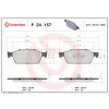 Sada brzdových platničiek, vždy 4 kusy v sade BREMBO P 24 157 (P24157)