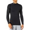 Pánske tričko Under Armour HeatGear Armour Comp Mock LS Black S Pánske tričko Under Armour HeatGear Armour Comp Mock LS Black S