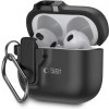 Tech-Protect Slim Hook puzdro na Apple AirPods 4, čierne Tech-Protect Slim Hook puzdro na Apple AirPods 4, čierne