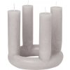 Broste Adventný veniec / sviečka LUCILLE svetlý ľan Broste Adventný veniec / sviečka LUCILLE svetlý ľan