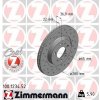 Brzdový kotúč ZIMMERMANN 100.1234.52 Brzdový kotúč ZIMMERMANN 100.1234.52