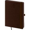 Diár A5 denný Memory 2026 hnedý Diár A5 denný Memory 2026 hnedý