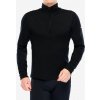 Sensor Merino Upper krátký zip čierna