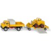 Siku Super súprava Mercedes-Benz 710 prevážajúci nakladač 411 BOLLING 1:50 Siku Super súprava Mercedes-Benz 710 prevážajúci nakladač 411 BOLLING 1:50