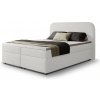 Wilsondo Jednolôžková boxspring posteľ s úložným priestorom Gavin 120x200 - biela Wilsondo Jednolôžková boxspring posteľ s úložným priestorom Gavin 120x200 - biela