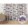 Biante Bavlnený záves Sandra SA-539 Modro-fialové orientálne kvety na svetlo béžovom 150x190 cm Biante Bavlnený záves Sandra SA-539 Modro-fialové orientálne kvety na svetlo béžovom 150x190 cm