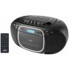 Rádio s CD prehrávačom JVC boombox CD USB MP3 Bluetooth FM DAB+ AUX + Diaľkové ovládanie Rádio s CD prehrávačom JVC boombox CD USB MP3 Bluetooth FM DAB+ AUX + Diaľkové ovládanie