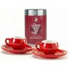 Danesi Duo Plus Set Red Guatemala Mletá - Darčeková Kazeta Mletá Káva 250 g + 2 šálky a 2 tanieriky - červená Danesi Duo Plus Set Red Guatemala Mletá - Darčeková Kazeta Mletá Káva 250 g + 2 šálky a 2 tanieriky - červená
