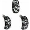 Sada šperkov s kryštálmi Swarovski náušnice a prívesok čierny obdĺžnik 39116.5 Hematite Sada šperkov s kryštálmi Swarovski náušnice a prívesok čierny obdĺžnik 39116.5 Hematite