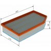 Vzduchový filter BOSCH F 026 400 837
