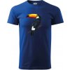 Tukan kreslený - Tričko extra veľké (5-8XL) - 5XL ( Kráľovská modrá ) Tukan kreslený - Tričko extra veľké (5-8XL) - 5XL ( Kráľovská modrá )