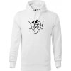 Cyklo trojuholník - Mikina pánska Cape s kapucňou - XL ( Biela ) Cyklo trojuholník - Mikina pánska Cape s kapucňou - XL ( Biela )