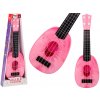 Mamido Ukulele pre deti Mini gitara 4 struny s motívom broskyne ružová 15″