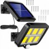 Solárna LED lampa 120 COB Solárna LED lampa 120 COB