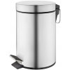 Odpadkový koš s pedálem OKKO T-Y0105SS, 5 l, mat. stříbrný Odpadkový koš s pedálem OKKO T-Y0105SS, 5 l, mat. stříbrný