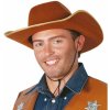 Kovbojský klobúk hnedý filcový Kovbojský klobúk hnedý filcový
