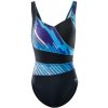 Aquawave Dámske jednodielne plavky Tera Black Print S Aquawave Dámske jednodielne plavky Tera Black Print S