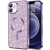 Techsuit Luxury Glitter MagSafe puzdro pre iPhone 12 – svetlofialové (Light Purple) Techsuit Luxury Glitter MagSafe puzdro pre iPhone 12 – svetlofialové (Light Purple)