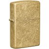 Zippo Tumbled Brass 24206