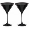 Diamante poháre na šampanské Ghost Black 2 x 210 ml