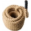 Cvičebné lano 15,24M dĺžka 3-pramenné horolezecké lano 4KG jutové lano Cvičebné lano 15,24M dĺžka 3-pramenné horolezecké lano 4KG jutové lano