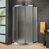 AQUATEK FAMILY S4 80cm sprchový kút štvrťkruhový, profil chróm - sklo grapé (60) AQUATEK FAMILY S4 80cm sprchový kút štvrťkruhový, profil chróm - sklo grapé (60)