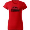 T-ričko Alfa Romeo 156 predfacelift dámske tričko Farba trička: Červená, Farba potlače: Čierna, Veľkosť: XS T-ričko Alfa Romeo 156 predfacelift dámske tričko Farba trička: Červená, Farba potlače: Čierna, Veľkosť: XS