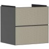 Hansgrohe Xevolos E Umývadlová skrinka 58x58x48 cm, 2 zásuvky, matná sivá/bronz 54177390-HG Hansgrohe Xevolos E Umývadlová skrinka 58x58x48 cm, 2 zásuvky, matná sivá/bronz 54177390-HG