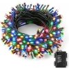 Senzanakupy Vonkajšia vianočná reťaz 10 m 100 LED na batérie, farebný Senzanakupy Vonkajšia vianočná reťaz 10 m 100 LED na batérie, farebný