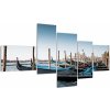 Obraz gondol - Benátky (Obraz 150x85cm) Obraz gondol - Benátky (Obraz 150x85cm)