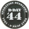 Odznak (pins) 3 cm D-Day 44 pin Operation Overlord - olivový-biely Odznak (pins) 3 cm D-Day 44 pin Operation Overlord - olivový-biely