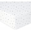 Babymatex Bavlnené prestieradlo do postieľky 60x120 cm - Hviezdy Babymatex Bavlnené prestieradlo do postieľky 60x120 cm - Hviezdy