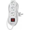 EMOS P1317 Prodlužovací kabel 7 m / 3 zásuvky / s vypínačem / bílý / PVC / 1 mm2 EMOS P1317 Prodlužovací kabel 7 m / 3 zásuvky / s vypínačem / bílý / PVC / 1 mm2