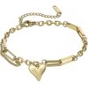 Marc Malone Pozlátený náramok so srdiečkom Scarlet Gold Bracelet MCB24003G Marc Malone Pozlátený náramok so srdiečkom Scarlet Gold Bracelet MCB24003G