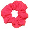 Scrunchie gumička do vlasov VFstyle rebrovaná ružová Scrunchie gumička do vlasov VFstyle rebrovaná ružová