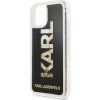 Puzdro Karl Lagerfeld pre iPhone 11 KLHCN61KAGBK silikónové, čierne Puzdro Karl Lagerfeld pre iPhone 11 KLHCN61KAGBK silikónové, čierne