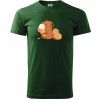 Kapybara so zmrzlinou - Tričko extra veľké (5-8XL) - 5XL ( Fľaškovozelená ) Kapybara so zmrzlinou - Tričko extra veľké (5-8XL) - 5XL ( Fľaškovozelená )
