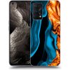 Picasee silikónový čierny obal pre Realme GT Master Edition 5G - Gold blue Picasee silikónový čierny obal pre Realme GT Master Edition 5G - Gold blue