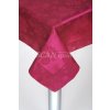 QUILTEX Obrus 120x140 DAMASK vínová