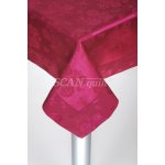 QUILTEX Obrus 120x140 DAMASK vínová