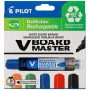 Pilot, Sada 5 ks popisovač na biele tabule VBoardMaster, 2.3, (M) stredný, mix farieb Pilot, Sada 5 ks popisovač na biele tabule VBoardMaster, 2.3, (M) stredný, mix farieb