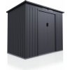 Kovový záhradný domček s posuvnými dverami 218 x 132 x 174 c Kovový záhradný domček s posuvnými dverami 218 x 132 x 174 c