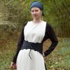 Outfit4Events Šněrovací kožený korzetový pás černý Outfit4Events Šněrovací kožený korzetový pás černý