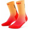 CEP Core Run Edition Gradient vysoké ponožky pánské Barva: red/marigold fade, Velikost: III CEP Core Run Edition Gradient vysoké ponožky pánské Barva: red/marigold fade, Velikost: III