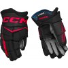 Hokejové rukavice CCM JetSpeed FT880 Black/Red Junior 10 palcov Hokejové rukavice CCM JetSpeed FT880 Black/Red Junior 10 palcov