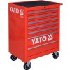 YATO Dielenský vozík Prázdny 7 zásuviek Červený, 995x680x458 mm YATO Dielenský vozík Prázdny 7 zásuviek Červený, 995x680x458 mm