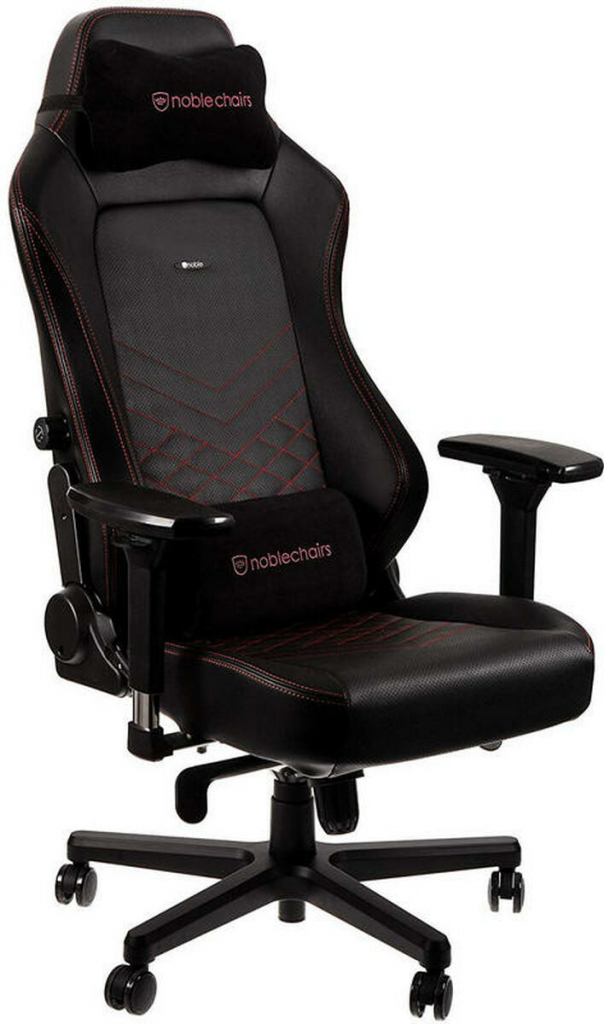 Noblechairs HERO, čierna/červená